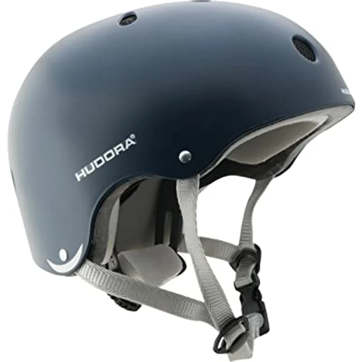 HUDORA Skaterhelm, Midnight, Gr. 48-52 - Robust & Sicher, Komfortabel, Gute Belüftung, Gemütlich - Preisvergleich – Bild 1