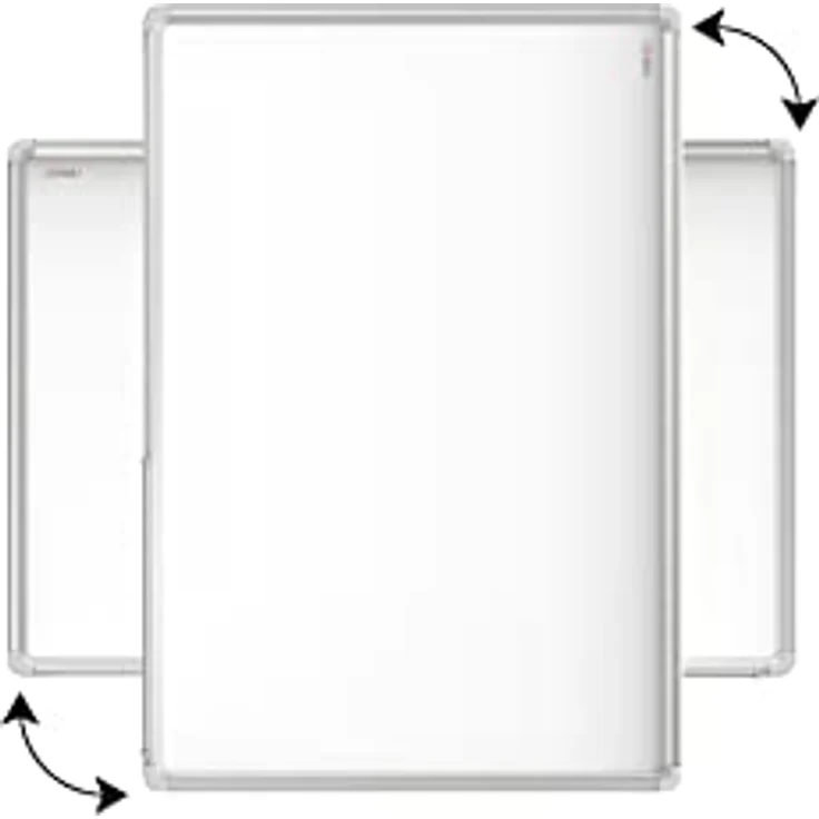 ALLboards Magnetisches Whiteboard mit Aufdruck, kariert, 120x90 cm – Bild 5
