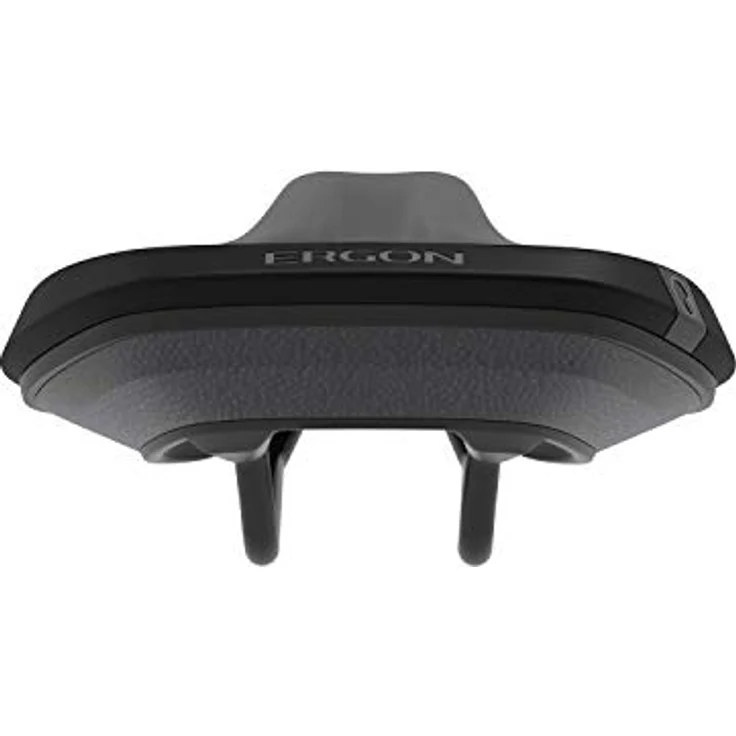 Ergon – SMC Core Fahrradsattel | MTB Comfort | Männer | Small-Medium | Schwarz-Grau – Bild 4