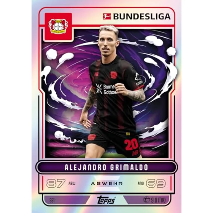 Topps Match Attax Bundesliga 2025/2026 – MINI TIN, Sammelkarten-Set mit 1 Mini Box, 3-fach sortiert – Bild 3