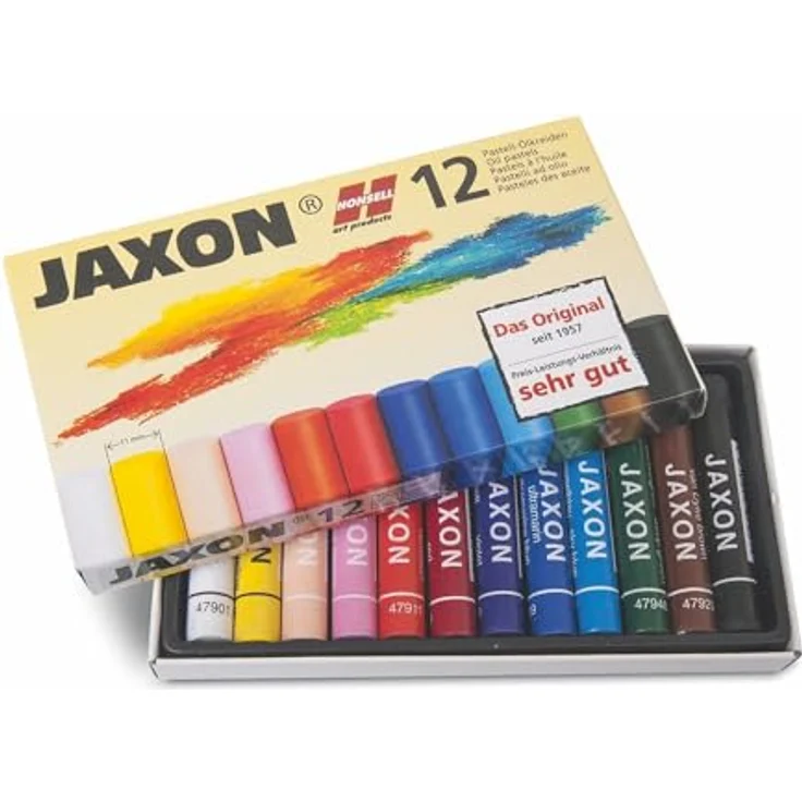 Jaxon Pastell-Ölkreiden 12er Set – Bild 2