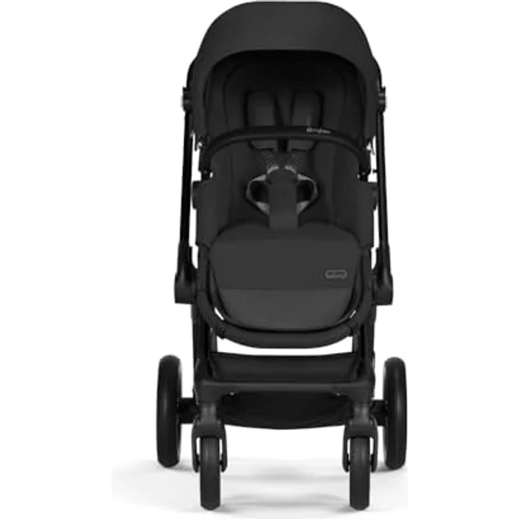 CYBEX Gold Kinderwagen EOS Lux 2-in-1, Reisesystem, Ab Geburt bis 22 kg (ca. 4 Jahre), Moon Black - Preisvergleich – Bild 5