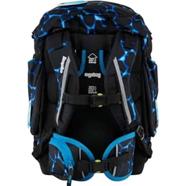 ergobag Pack Set, ergonomischer Schulranzen für 1. Klasse mit höhenverstellbarem Tragesystem, 6-teiliges Set, flexibel und reflektierend, für Mädchen und Jungen – Bild 4