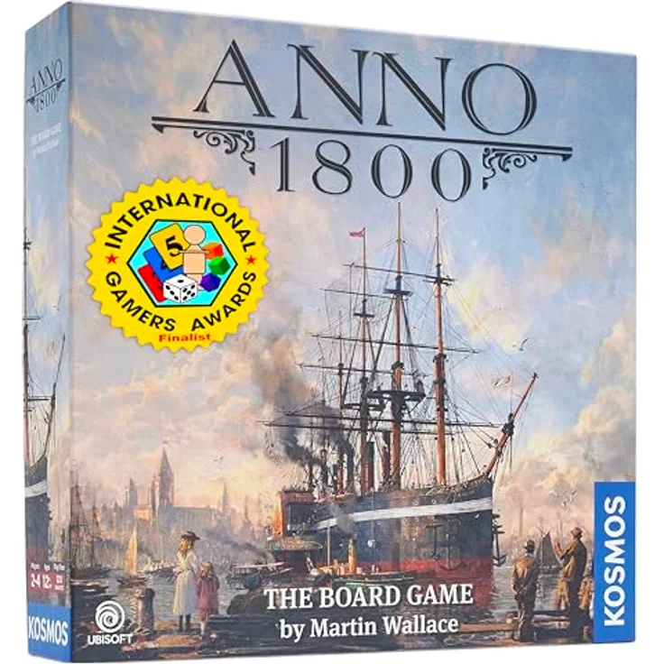 Thames & Kosmos Anno 1800, Strategie-Brettspiel für 2-4 Spieler, basierend auf dem PC-Spiel, ab 12 Jahren, ca. 120 Minuten Spielzeit – Bild 1