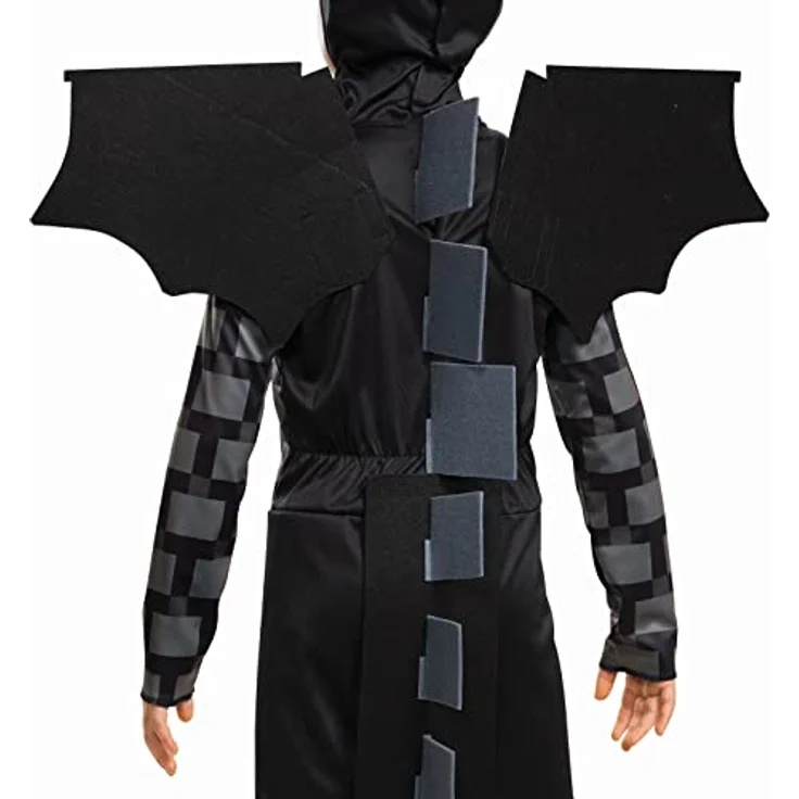 Disguise Ender Dragon Classic, Kinderkostüm für 7-8 Jahre, detailreiches Design – Bild 4