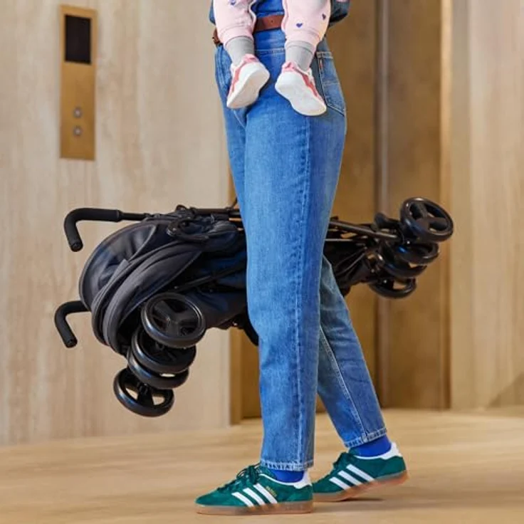 Bebeconfort Dusk Kinder-Buggy, leichter Reise-Buggy für 0-4 Jahre (0-22 kg), mit weichem Polster und verstellbarer Beinstütze – Bild 11