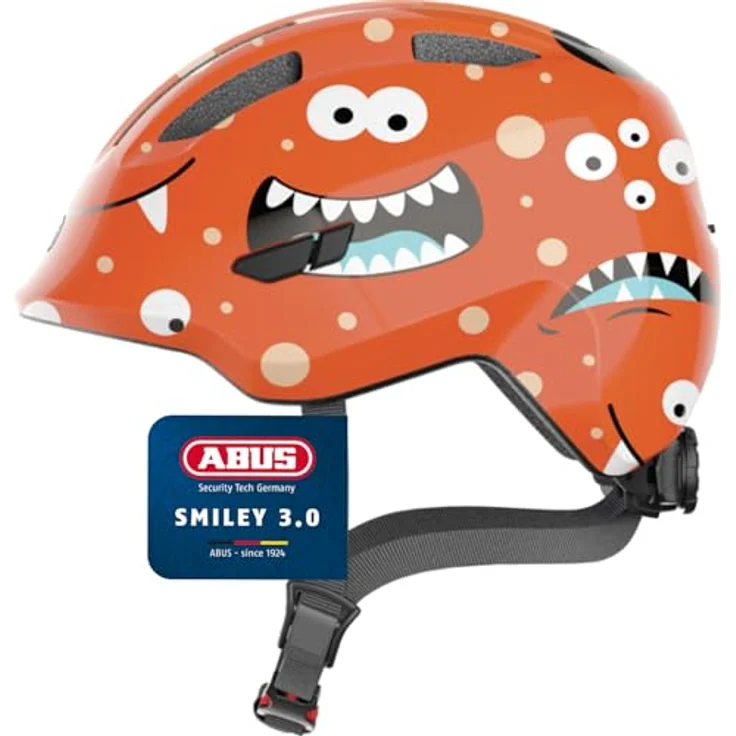 ABUS Smiley 3. 0 | M | Orange Monster – Bild 2