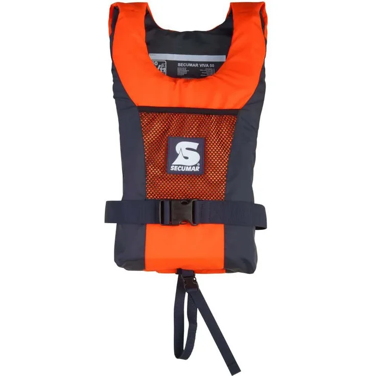 SECUMAR Schwimmweste VIVO 50, Orange-blau, für Kanus, Kajaks und SUP geeignet