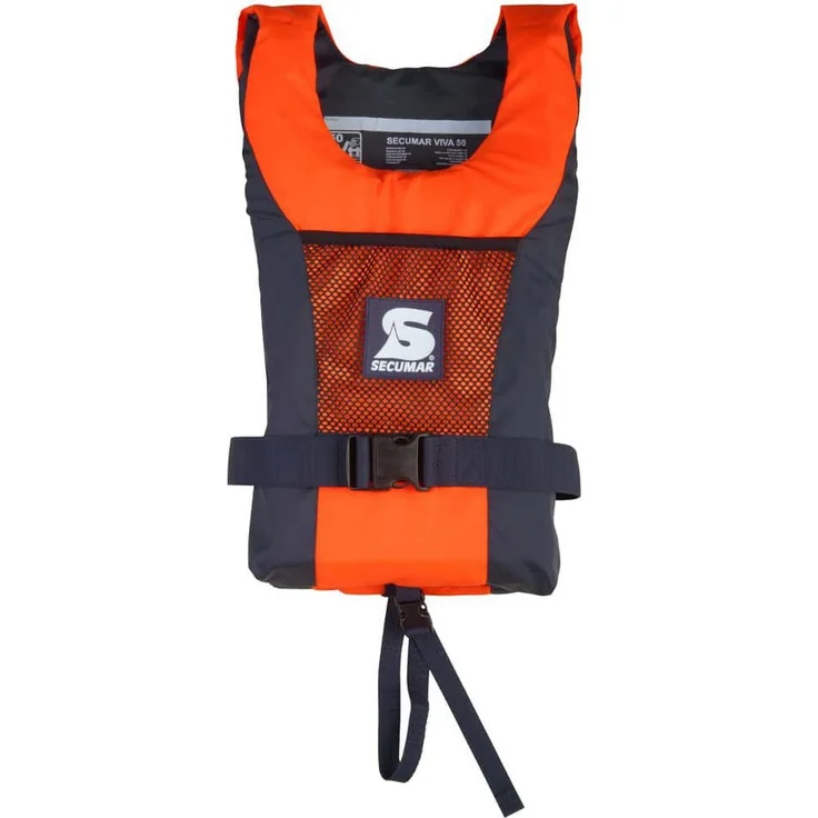 SECUMAR Schwimmweste VIVO 50, Orange-blau, für Kanus, Kajaks und SUP geeignet – Bild 1