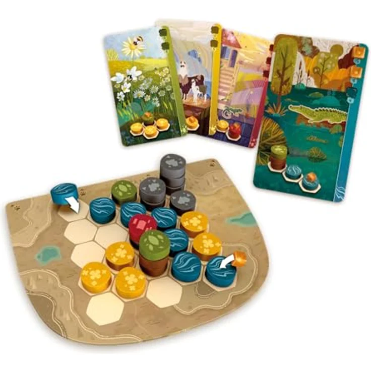 Libellud Harmonies Familienspiel Legespiel 1-4 Spieler Ab 10+ Jahren 30 Minuten Deutsch – Bild 3