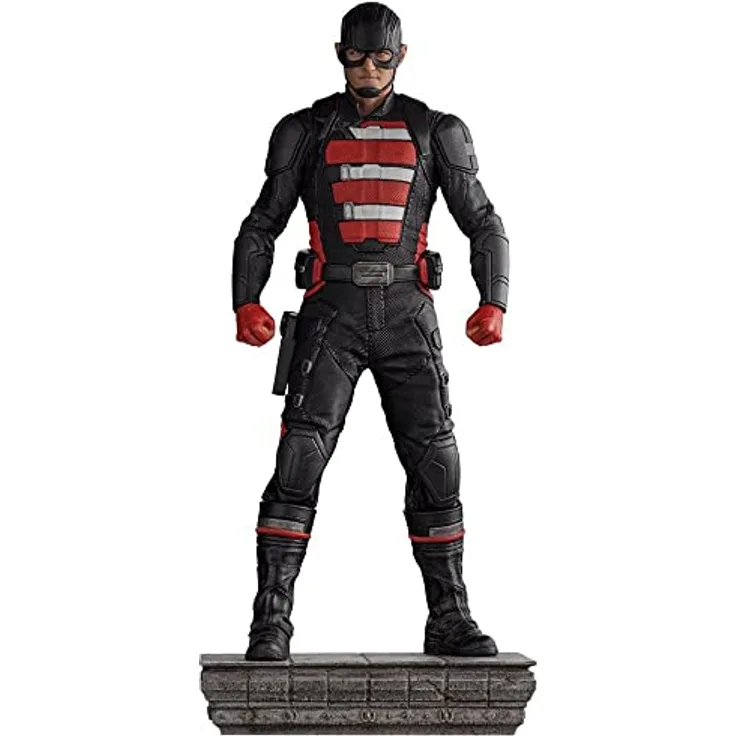 Iron Studios The Falcon and The Winter Soldier, 1/10 Art Scale John Walker (U.S. Agent) Statue, 22 cm aus Polystone und PVC