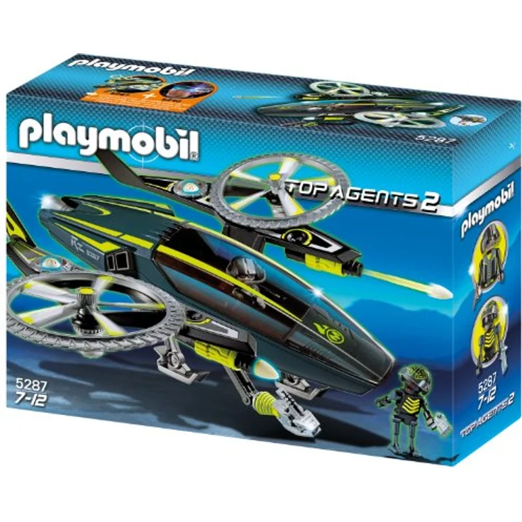 PLAYMOBIL - Mega Masters Razorcopter 5287 – Bild 2