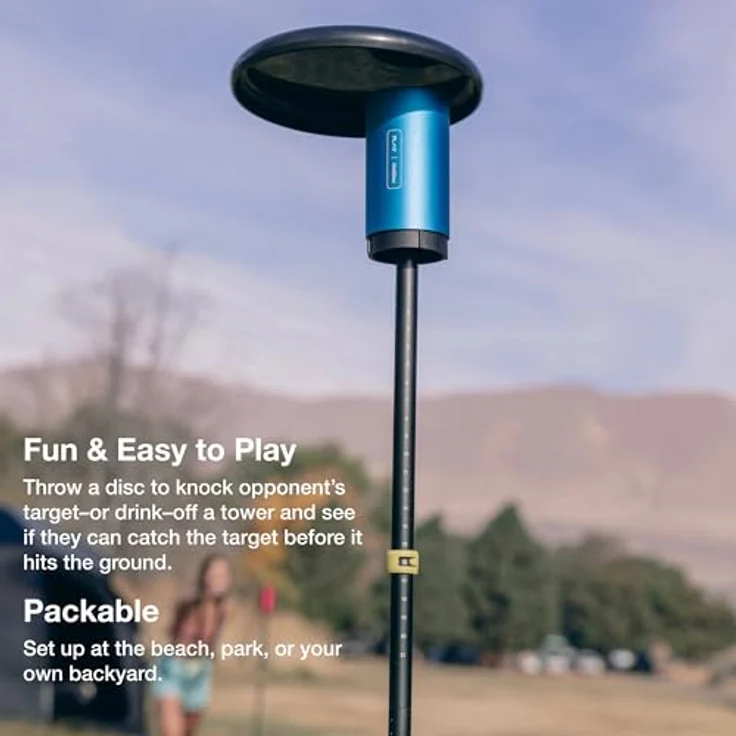 Helinox HeliDisc Black, Wurfspiel mit Zieltreffern für Outdoor-Arenen, schwarz – Bild 4