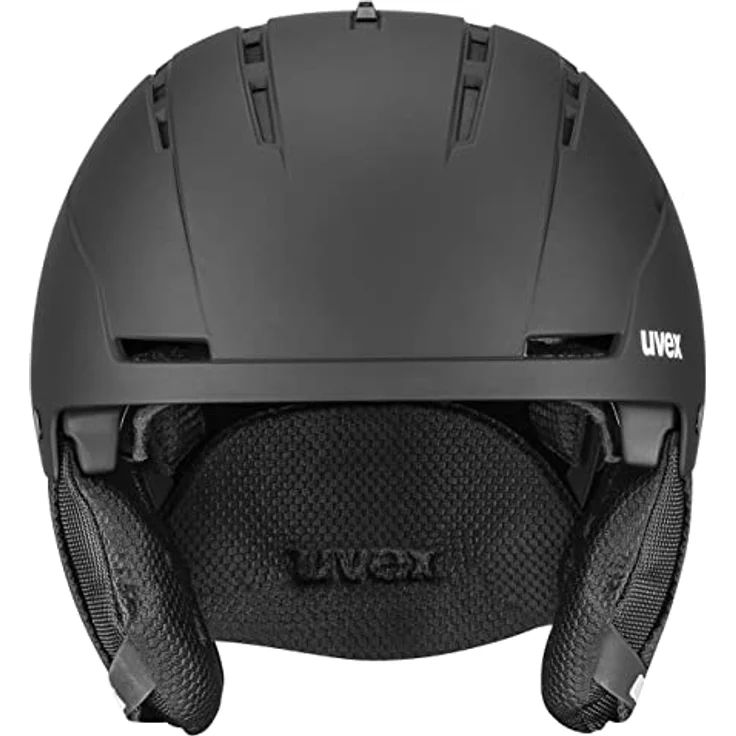 uvex Stance - robuster Skihelm für Damen und Herren - individuelle Größenanpassung - optimierte Belüftung - Black matt - 51-55 cm – Bild 2