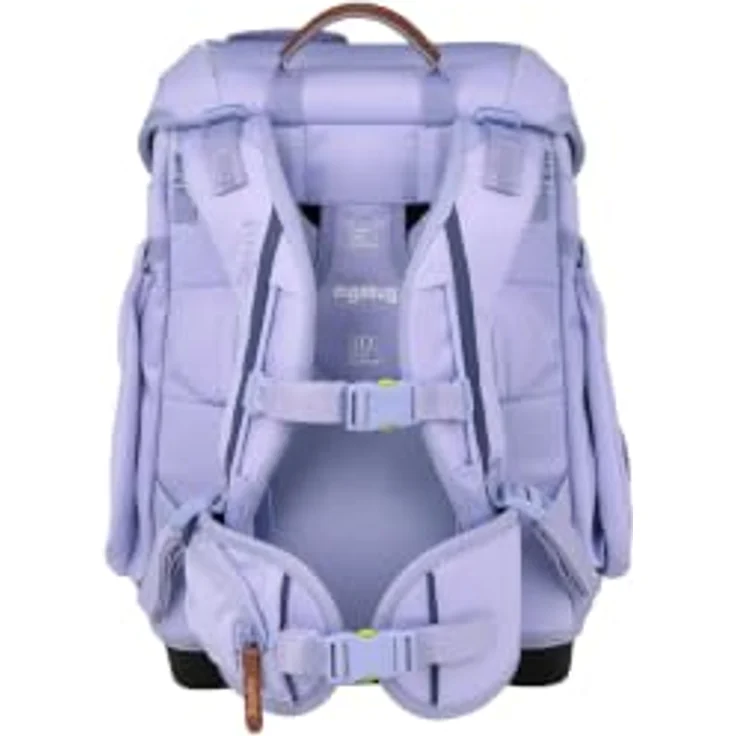 ergobag cubo Schulranzen-Set WaldBärsucher, ergonomischer Schulranzen mit individuell einstellbarer Rückenhöhe, wasserabweisend und reflektierenden Flächen – Bild 5
