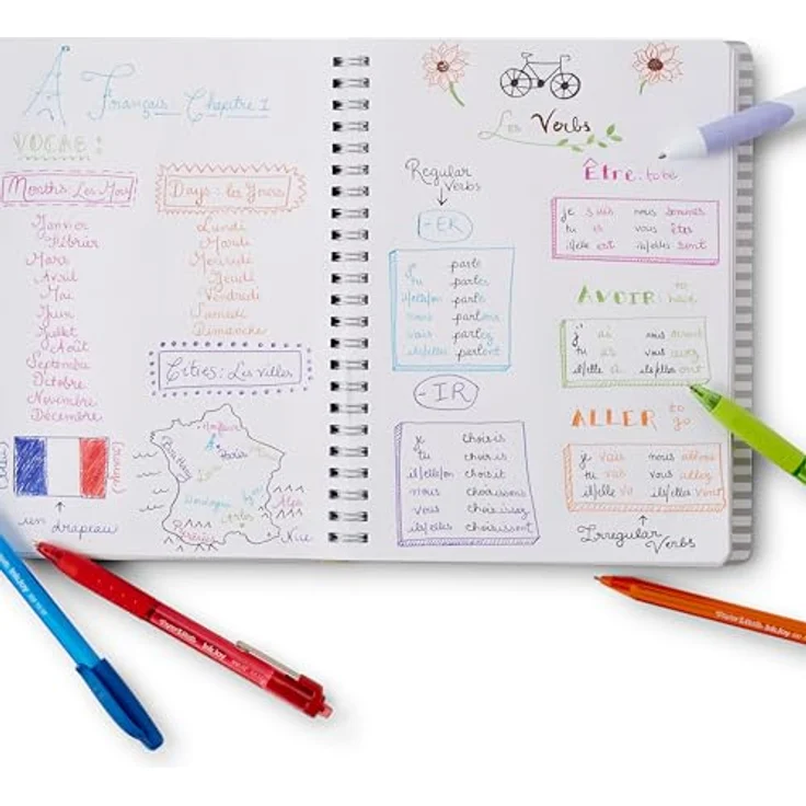 Paper Mate InkJoy 100 RT, Kugelschreiber im Value Pack, schwarz, 100 Stück – Bild 7