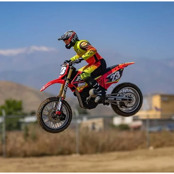 Losi Promoto-MX 1:4 RTR, Ferngesteuertes Motorrad mit bürstenlosem Elektromotor und Allradantrieb – Bild 4
