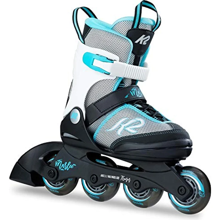 K2 Inline Skates MARLEE Für Mädchen Mit K2 Softboot, Blue, 30B0202 - Verstellbare Größe, Original-SoftBoot-Technologie, ABEC-3 Kugellager – Bild 1