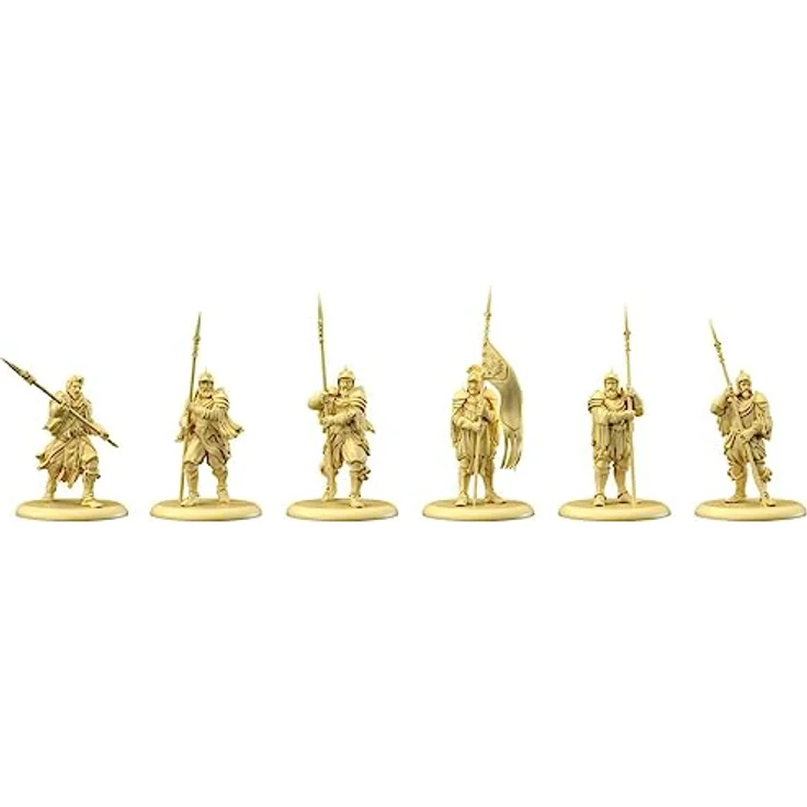 Cmon A Song of Ice & Fire - Highgarden Pikemen, Erweiterung für Tabletop-Spiel mit 13 Miniaturen, Spanisch – Bild 7
