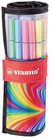 Premium-Filzstift - STABILO Pen 68 - 25er Rollerset ARTY Edition