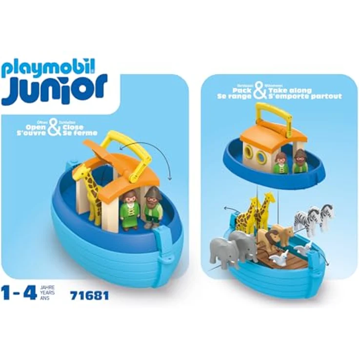 Playmobil® Konstruktions-Spielset Meine Mitnehm-Arche Noah (71681), JUNIOR, (15 St), Made in Europe - Preisvergleich – Bild 6