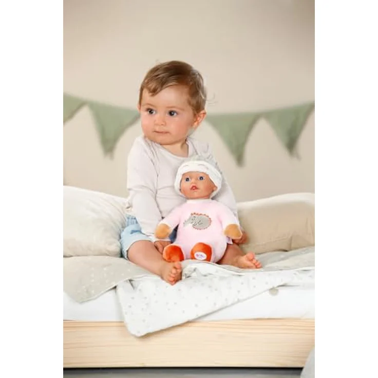 Baby Born Babypuppe Sleepy for babies, rosa, 30 cm, mit Rassel im Inneren – Bild 5