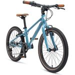 BIKESTAR Leichtgewicht 8 kg Kinder Fahrrad Aluminium ab 6 Jahre | 20 Zoll 7 Gang Shimano | Blau