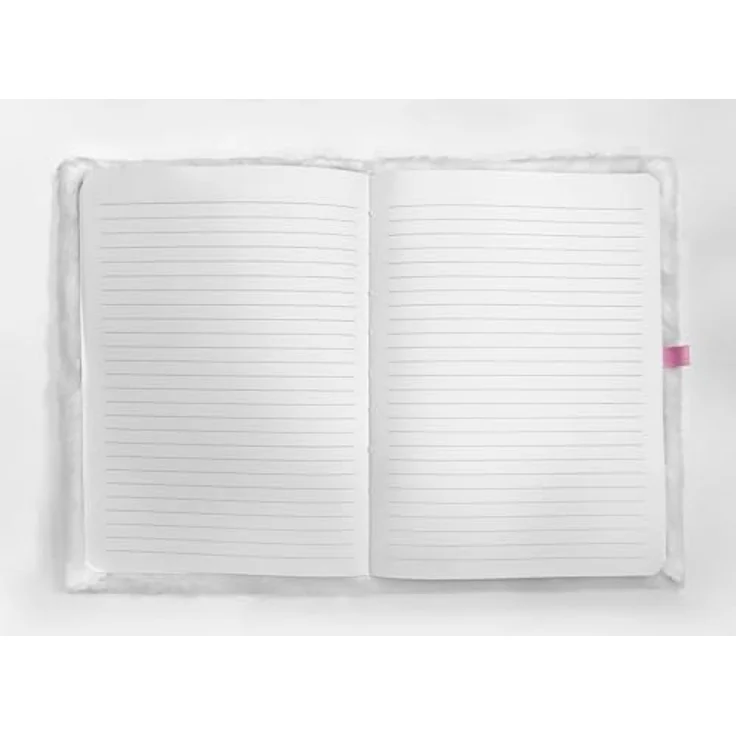 Hello Kitty Plüsch Notizbuch Set, Kreativset mit radierbarem Gelstift für Schule und Büro – Bild 3
