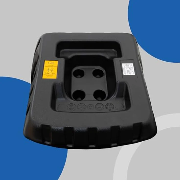 Petex Kindersitzerhöhung Max, ab 6 Jahren, 3-Punkt-Gurt Befestigung, i-Size Norm, UN ECE R129, HDPE-Kunststoff, ergonomisches Design – Bild 10
