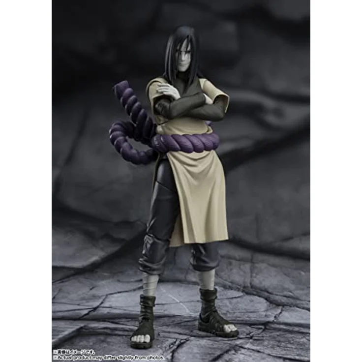 TAMASHII NATIONS Bandai Naruto Figurine S.H. Figuarts Orochimaru - Hochwertige Abmessungen, langlebig, flexible Gestaltung - 15 cm – Bild 2