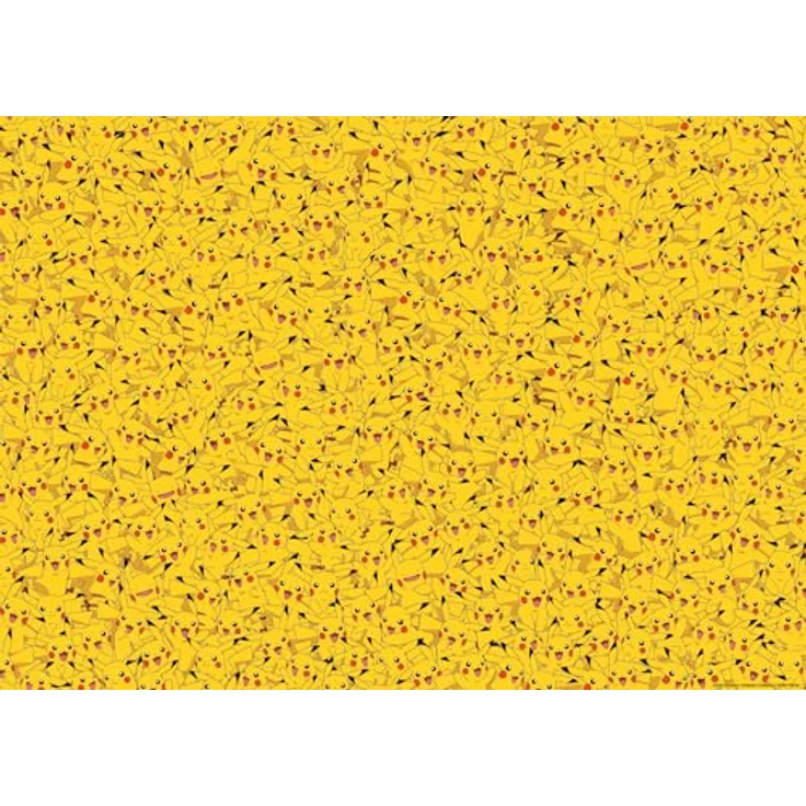 Ravensburger Puzzle 12000829 - Pikachu Challenge - 1000 Teile Puzzle für Erwachsene und Kinder ab 14 Jahren, Pokémon Puzzle, Pokémon Geschenke - Qualitäts-Puzzle mit handgefertigten Stanzmessern und reflexfreiem Puzzlebild – Bild 1