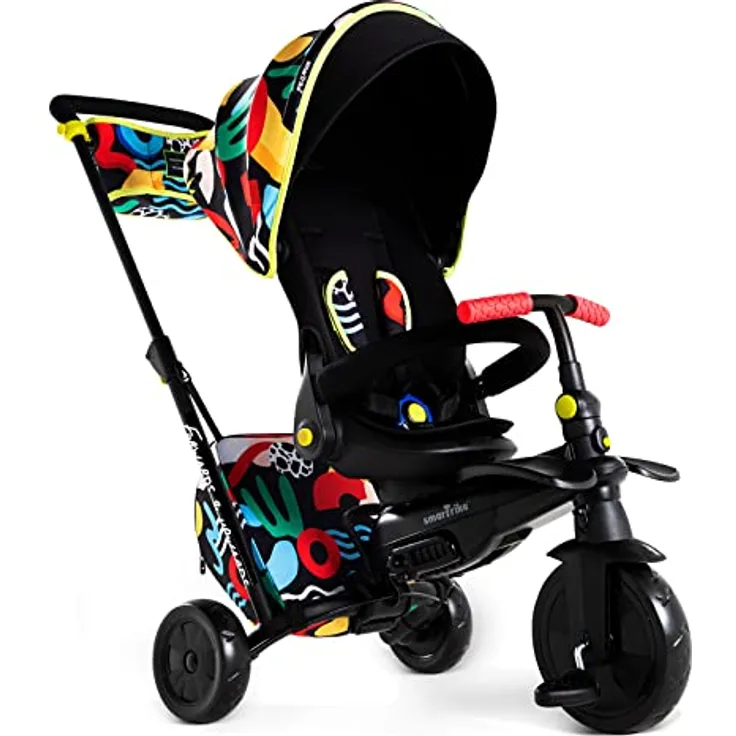 smarTrike STR7 Kelly Anna- Imagine, 6-in-1 Kinderwagen-Trike in sanftem Design, stoßdämpfend, in verschiedenen Stufen verstellbar, Sicherheitszertifizierung, blau