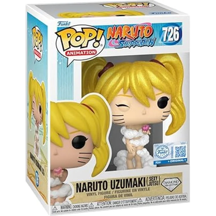 POP! Naruto Shippuden 726 Jutsu Bath Diamond, Sammelfigur aus Vinyl mit Kunststoffschutz – Bild 3