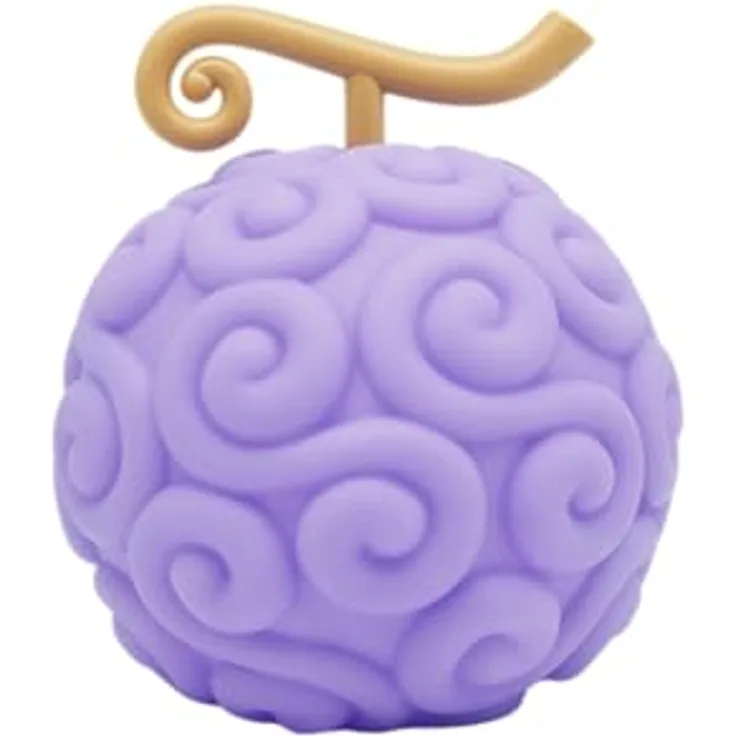TEKNOFUN ONE Piece – Gum Gum Frucht-Leuchtfigur – 20 cm – USB-C, Beleuchtung in Rot mit 2 Modi