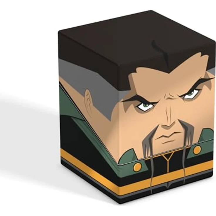 Ultimate Guard Squaroes Batman: Gotham City GC007 - Ra’s al Ghul, Deck-Box für bis zu 100 Spielkarten, umweltfreundlich aus 78% erneuerbaren Rohstoffen – Bild 1