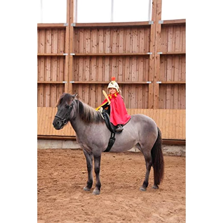 Betzold St. Martins-Mantel, teilbar, 100% Baumwolle, waschbar, Rot-Gelb, für Kinder 3-7 Jahre – Bild 3