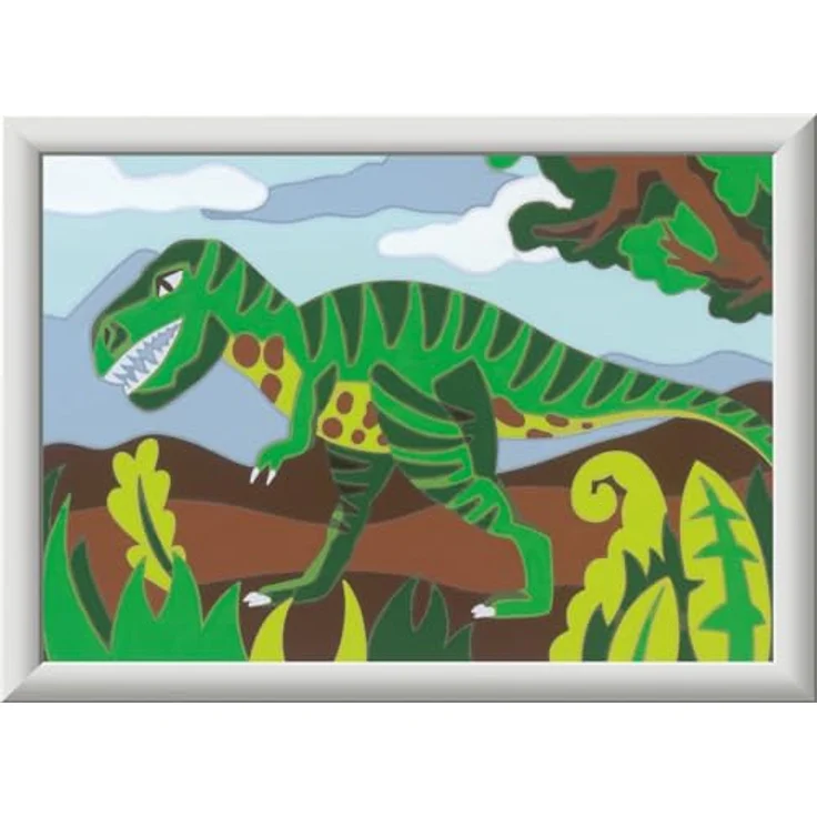 Ravensburger CreArt Roaming Dinosaur, Malset für Kinder zur Förderung der Kreativität und Feinmotorik, enthält alles zum Ausmalen – Bild 4
