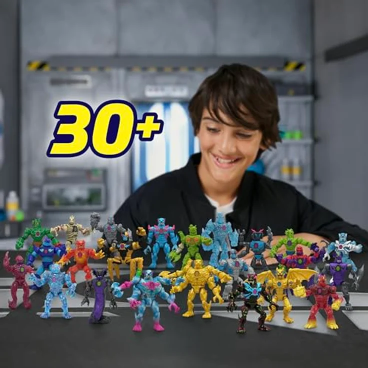 MRBEAST LAB Hybrids 2er-Pack Figuren, Mix & Match, multicolour, für Kinder ab 3 Jahren – Bild 6