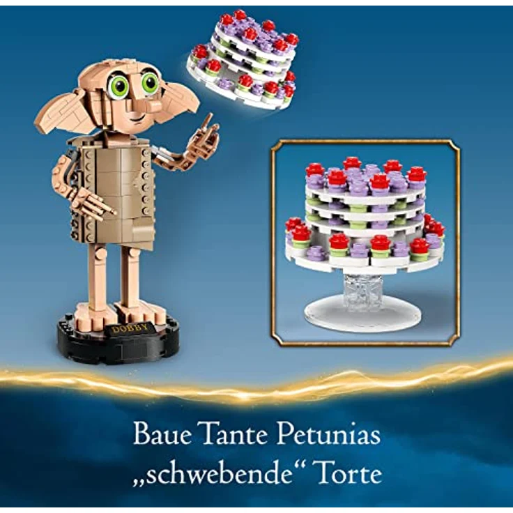 LEGO Harry Potter Dobby der Hauself Set, 403 Teile, ab 8 Jahren, 76421 – Bild 5