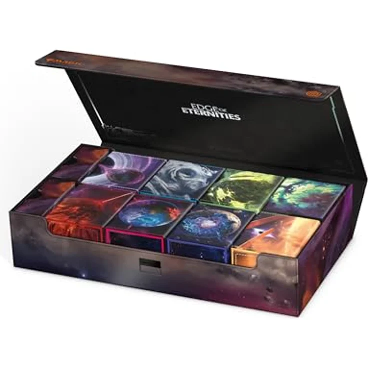 Ultimate Guard Omnihive 1000+ Xenoskin, Sammelkartenaufbewahrungsbox für 1000 doppelt gesleevte Karten, mit flexiblem Magnetverschluss und hochwertiger Innenseite, "Edge of Eternities" – Bild 8
