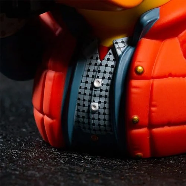 TUBBZ Box-Ausgabe Marty McFly Sammler-Vinyl-Gummiente Figur - Offizielles Zurück in die Zukunft Merchandise - Fernsehen, Filme & Videospiele, hochdetailliert, 9 cm, Display-Box, Zurück in die Zukunft inspirierte Grafiken – Bild 3