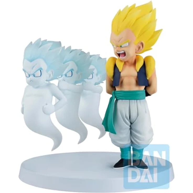 Ichibansho Figure - Dragon Ball Z - Super Saiyan Gotenks & Ghost (Dragon History II) Revible Moment Collectible Statue, 13 cm hoch, offiziell lizenziert – Bild 2