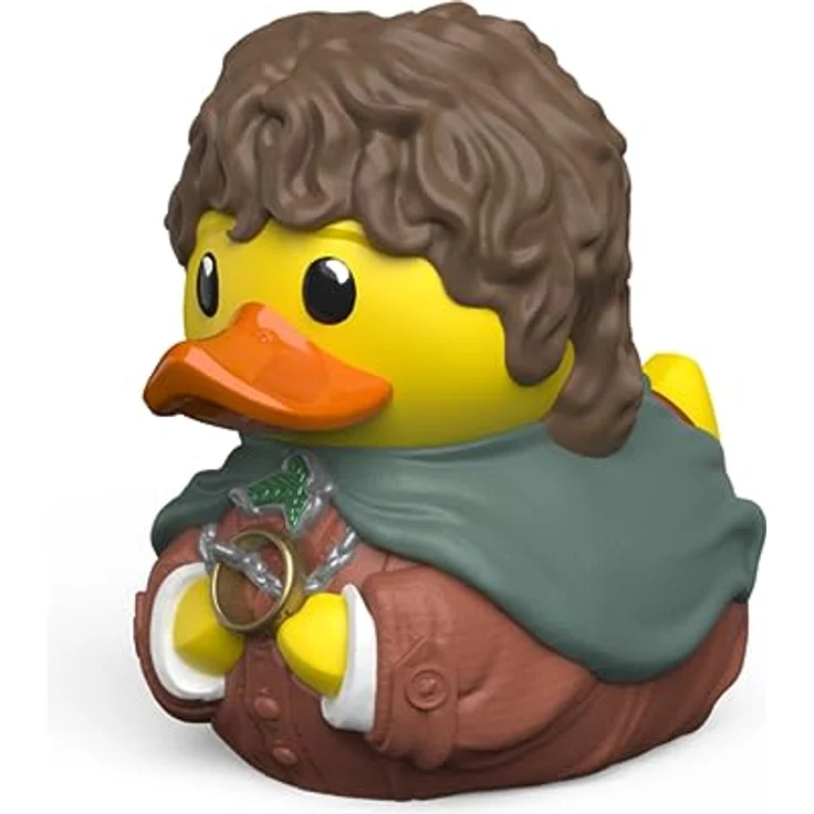 TUBBZ Box-Ausgabe Frodo Beutlin Sammler-Vinyl-Gummiente Figur - Offizielles Der Herr der Ringe Merchandise, 9 cm groß, Display-Box inklusive - Fernsehen, Filme & Videospiele – Bild 1