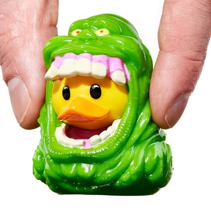 TUBBZ Mini: Ghostbusters - Slimer Cosplaying Rubber Duck Vinyl Figure, 5 cm groß, grün, ideal für Sammler – Bild 1