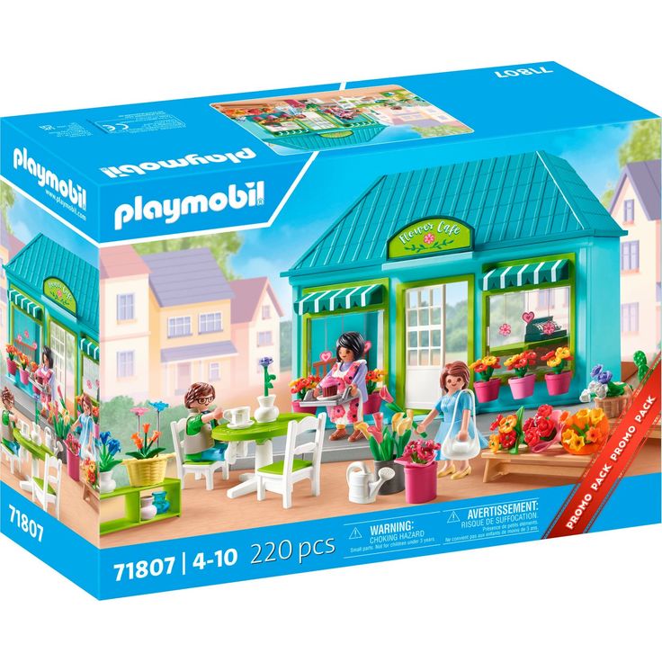 Playmobil® Blumenladen (71807), Playmobil My Life Konstruktions-Spielset, (220 St), Made in Germany