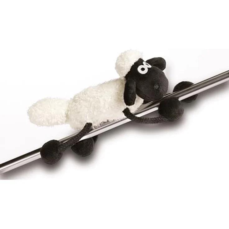 NICI MagNICI Shaun das Schaf 12cm weiß - Kuscheltier mit Magnet - Magnettier für Kühlschrank, Tafel, Metall & vieles mehr – Bild 1