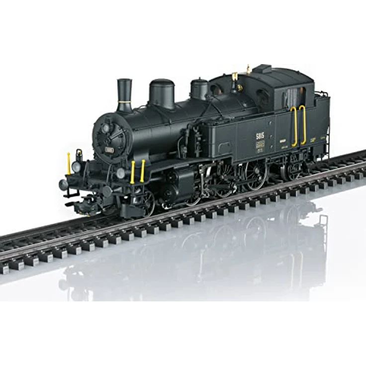 Märklin 37191 H0 Tender-Dampflok S.Eb 3/5 der SBB, Modellbahn mit Digital-Decoder und Telex-Kupplung, schwarz – Bild 2