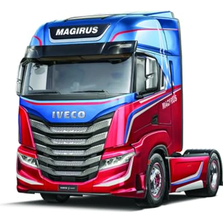 Italeri 3963 IVECO S-Way 1:24, detaillierter Modellbausatz für LKW, Plastikbausatz zum Kleben und Basteln – Bild 2