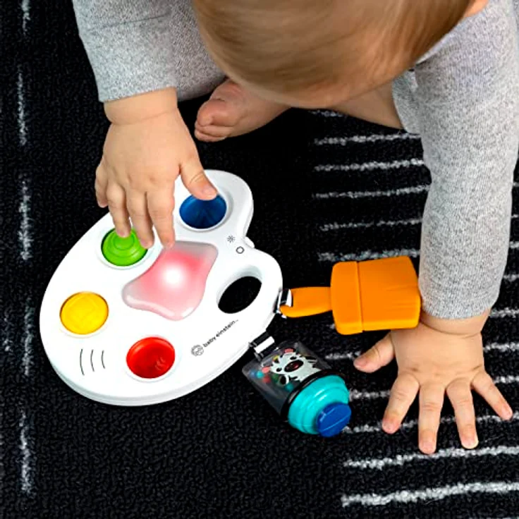 Baby Einstein Popper™ Activity Paint Pallet Dimples, sensorisches Spielzeug mit Farbpalette – Bild 4