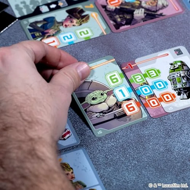 Zygomatic Star Wars: Bounty Hunters Kartenspiel, 2-6 Spieler, Ab 10+ Jahren, 20 Minuten, Deutsch – Bild 5
